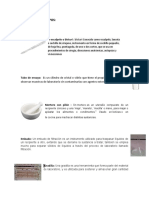 Biologia Materiales y Procedimiento