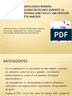 Exposición Toxoplasma Gondii