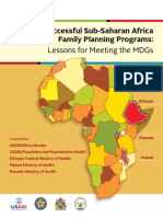 Africa Bureau Case Study Report