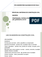 Madeira na Construção Civil