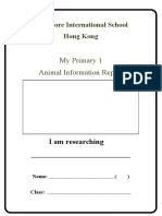Animal Information Cover