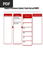 S2 - APREG - Handout2.2 - Template of Performance Standard Transfer Goal and GRASPS