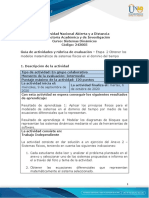 Guia de Actividades y Rúbrica de Evaluación