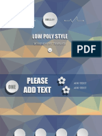 Background Dimensional Polygon Template Micro