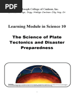 Learning Module in Science 10: The Science of Plate Tectonics and Disaster Preparedness