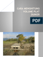 Cara Menghitung Volume Plat Duiker Ok