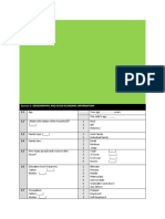 S 1: Demographic and Socio-Economic Information: Ection