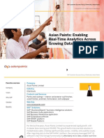 Asian Paints: Enabling Real-Time Analytics Across Growing Data Volumes
