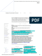 Uso de Estrategias de Preservación de La Laringe en El Tratamiento Del Cáncer de Laringe - American Society of Clinical Oncology Clinical Pract