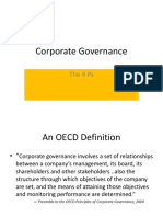 Corporate Governance: The 4 Ps