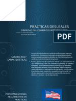 Practicas Desleales Del Comercio Internacional en Mexico