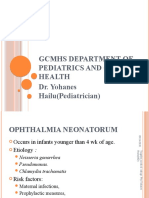 Ophthalmia Neonatorum