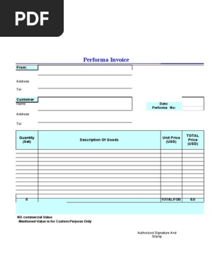 Invoice Sample