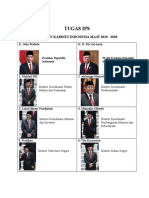 Susunan Kabinet Indonesia Maju 2019 - 2024 Tugas Alan