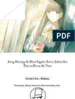 (Kaito Novel) Every Morning The Most Popular Girl at School Sits Next To Me On The Train Bahasa Indonesia PDF