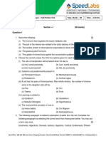 ICSE10 - Biology - Full Portion Test Paper - 01