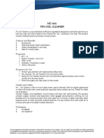 Brosur NC-1011 Fin Coil Cleaner PDF