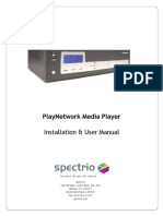 Playnetwork Media Player: Installation & User Manual
