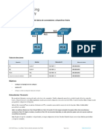 2.9.2 Lab - Basic Switch and End Device Configuration - Es XL - En.es