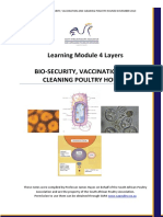 Learning Module 4 Layers Bio-Security, Vaccination and Cleaning Poultry Houses