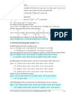 Yx e B XB X e B XB X: 1.1 Derivation of The Integration Constants C - C