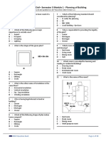 Draughtsman Civil - Semester 3 Module 1 - Planning of Building