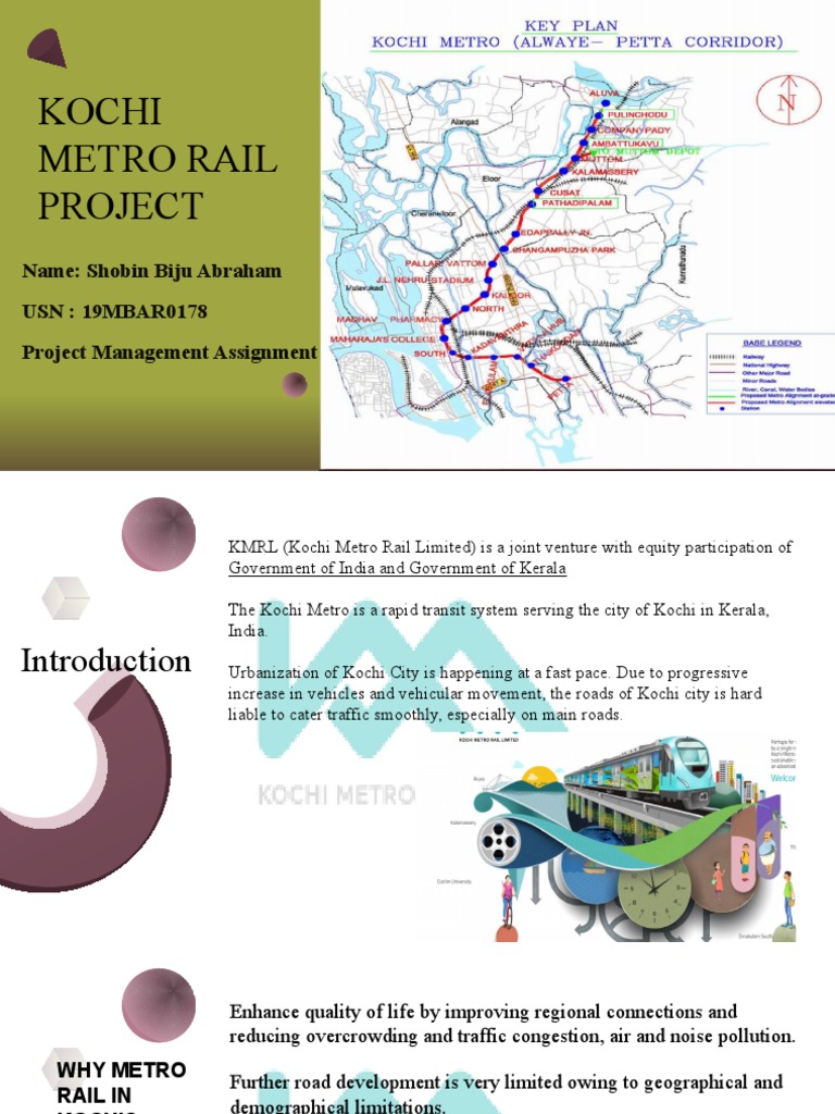 Kochi Metro Rail Project Overview | PDF | Public Transport | Rapid Transit