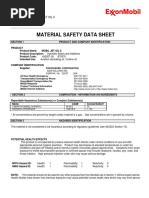 Material Safety Data Sheet: Product Name: Mobil Jet Oil Ii