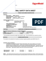Material Safety Data Sheet: Product Name: Mobil Jet Oil Ii