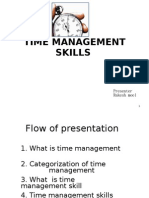 Time Management Skills