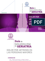 Dolor Por Artrosis en Las Personas Mayores PDF