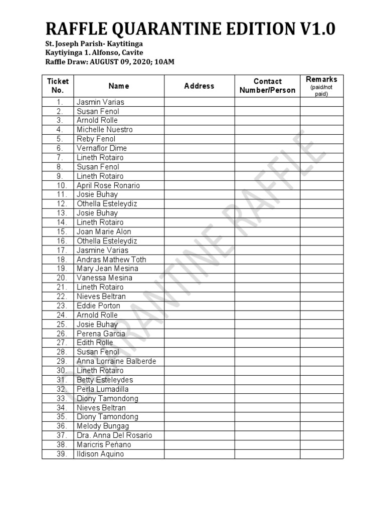 sacai waffle raffle list