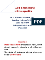 EEE1004 Engineering Electromagnetics Static Electric Fields