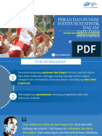 Peran Dan Fungsi Institusi Statistik Dalam Satu Data Indonesia - Faizal (BPS Sulteng)