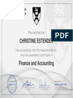 C. Estender Finance Accounting Resume