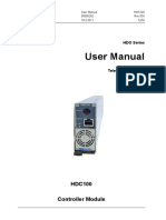 User Manual: HDC100 Controller Module