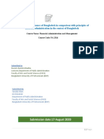 Report On Public Finance of Bangladesh in Comparison With Principles of Financial Administration in The Context of Bangladesh
