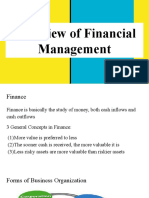 Module 1 Overview of Finance Analysis of FS