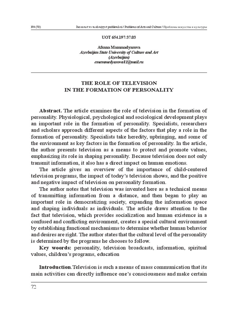 What Is A Television Personality? Defining the Face and Influence Behind the Screen