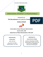 Bangladesh University of Professionals: The Recruitment and Selection Process of Robi Axiata Limited