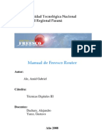 Manual Freesco Router