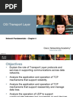 OSI Transport Layer: Network Fundamentals - Chapter 4