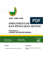 MODUL 1. Konsep System Informasi