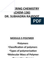 Enginering Chemistry (CHEM-136) Dr. Subhadra Rajpoot