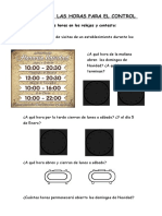 Repaso de Las Horas