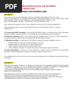 LDM2 Module 3A Activity With Sample Answers