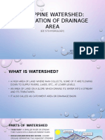 Philippine Watershed: Delineation of Drainage Area: Ce 573:hydrology)