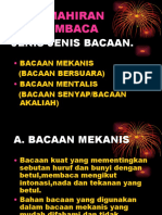 bACAAN mEKANIS DAN MENTALIS