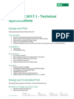 Nicelabel 2017.1 - Technical Specifications: Design and Print