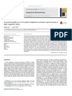 A Practical Guide To in Vivo Proton Magnetic Resonance S - 2017 - Analytical Bio